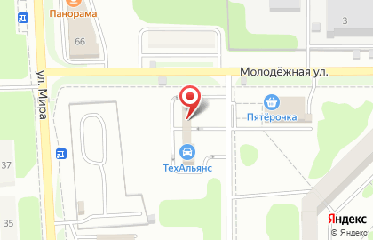 Автомойка самообслуживания MagicClean в Новомосковске на карте