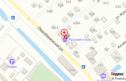 Русская баня Русский стиль на карте