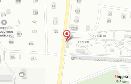 Продовольственный магазин на улице Максима Горького на карте