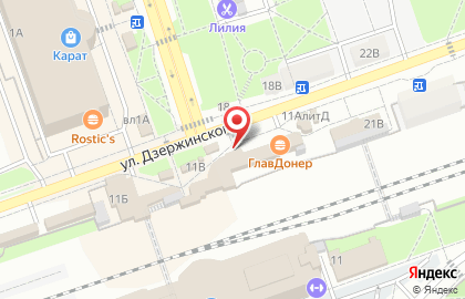 Продуктовый магазин в Москве на карте