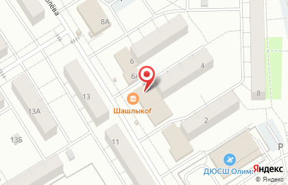 Супермаркет Магнит на улице Академика Королёва в Берёзовском на карте