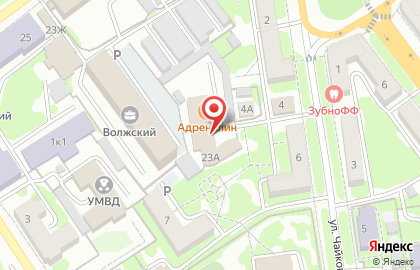 Банкетный зал Адреналин на карте