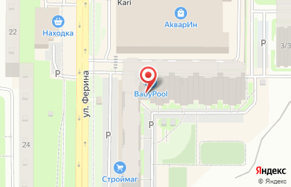 СтройМаг в Калининском районе на карте
