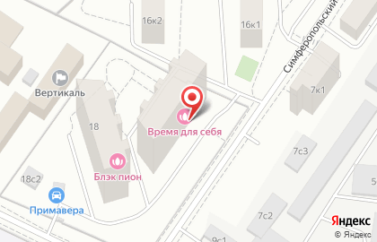 Компания по установке натяжных потолков ВИПСИЛИНГ в Симферопольском проезде на карте