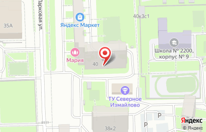Ремонт холодильников в Северном Измайлово на карте