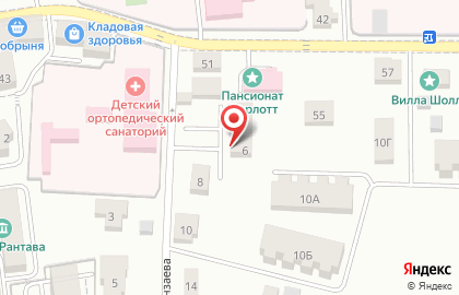 Магазин С иголочки в Калининграде на карте
