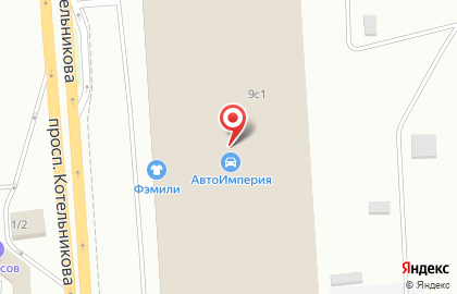 Светофор, ООО Торгсервис 24 на проспекте Котельникова на карте