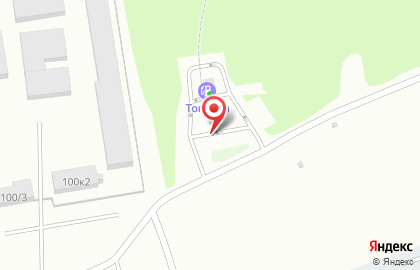 АЗС Топлайн на Зелёной улице на карте