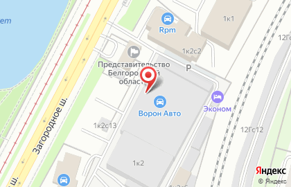 Автотехцентр в Москве на карте