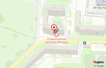 Продуктовый магазин Девяточка в Ленинском районе на карте
