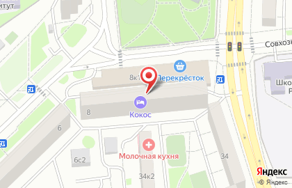 Участковый пункт полиции район Люблино на Совхозной улице, 8 на карте