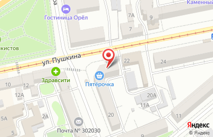 Универсам Пятъница на карте