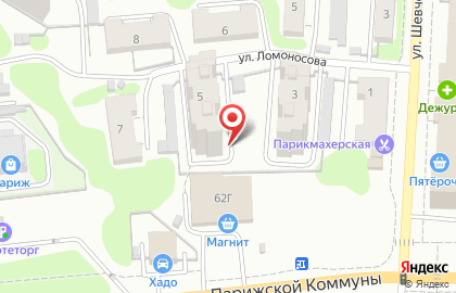 СанЭпидемКонтроль на улице Ломоносова на карте