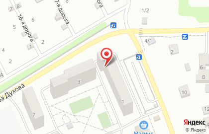 Парикмахерская Алиса в Тракторозаводском районе на карте