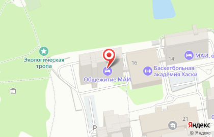 Авиационный Московский Государственный Институт (технический Университет) маи Общежитие на карте