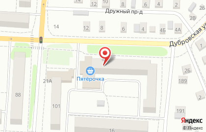 Строительно-отделочная компания на Дубровской улице на карте
