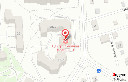 Европейский Институт Здоровья Семьи в Пушкине на карте