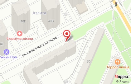 Автостоянка в Перми на карте