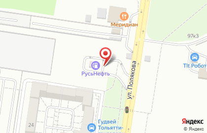 АЗС в Тольятти на карте