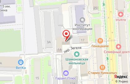 Пожарная часть №7 в Советском районе на карте