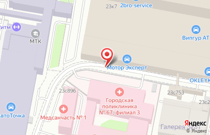 Национальная Финансовая Компания на Автозаводской улице на карте