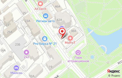 Оружейный салон Витязь в Центральном районе на карте