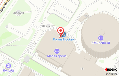 Федерация волейбола Санкт-Петербурга на карте