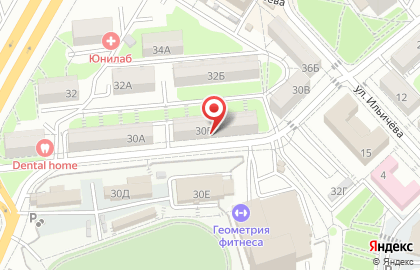 Магазин во Владивостоке на карте