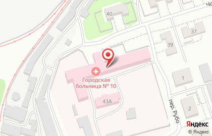 Городская клиническая больница № 10 Канавинского района г. Нижнего Новгорода на карте