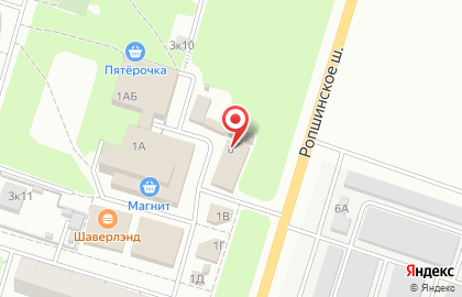 Магазин канцелярских товаров и игрушек в Санкт-Петербурге на карте