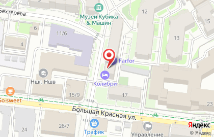 Мини-отель Колибри на карте