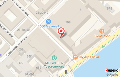 Торговая компания Магна в Центральном районе на карте