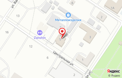 Магазин-бар Хмельnoff на Центральной улице на карте