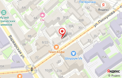 Нижегородский Фонд Поддержки Гражданских Инициатив на карте