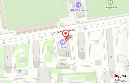Банкомат Возрождение на Планерной на карте