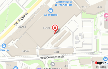 Магазин ковров по низким ценам в Советском районе на карте