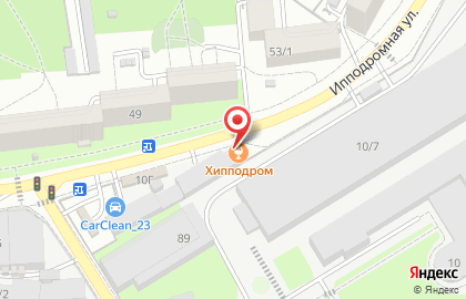 Бар Hippodrome на карте