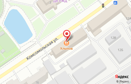 Ресторан Хлынов на карте