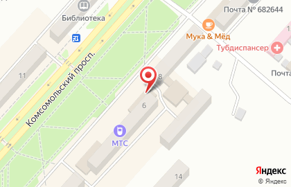 Магазин Сладкий сон на Комсомольском проспекте на карте