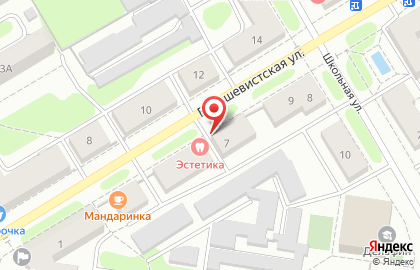Пекарня Булка на Большевистской улице на карте