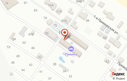 Отель Рамина на карте