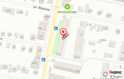 Автоэвакуатор на улице Сергеева на карте