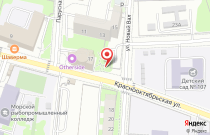 ЗАО Банкомат, ИКБ Европейский на Краснооктябрьской улице на карте