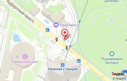 Магазин курортных товаров курортных товаров на Курортном проспекте на карте