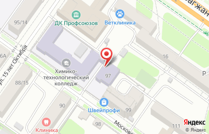 Экономико-правовой лицей на карте