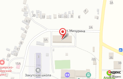 Продуктовый магазин в Волгограде на карте