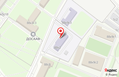Школа №830 с дошкольным отделением на Волоколамском шоссе, 88 к 2 на карте