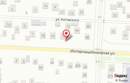Выездная служба помощи на дороге на Интернациональной улице на карте
