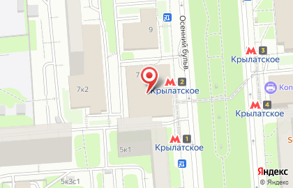 АДАМАС ("СТОЛИЧНЫЙ ЮВЕЛИРНЫЙ ЗАВОД",ООО) в Крылатском на карте