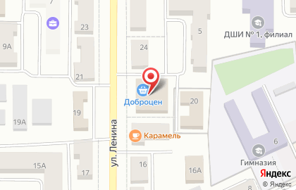 Доброцен в Смоленске на карте